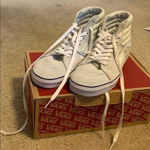 Sk8-Hi Suede Sea Foam Green Vans